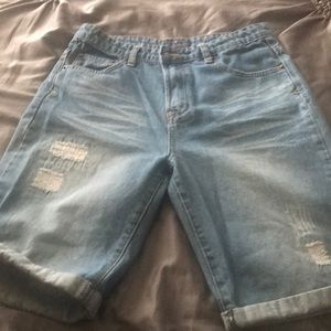 Boys Distressed Jean Shorts!!